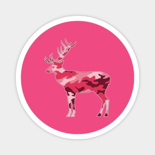 Camo Deer - 4 Magnet